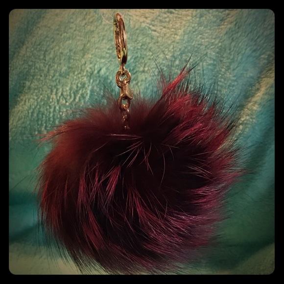 Michael Kors Accessories - 🎉🎉Last PomPom in Gorgeous Mulberry🎉🎉